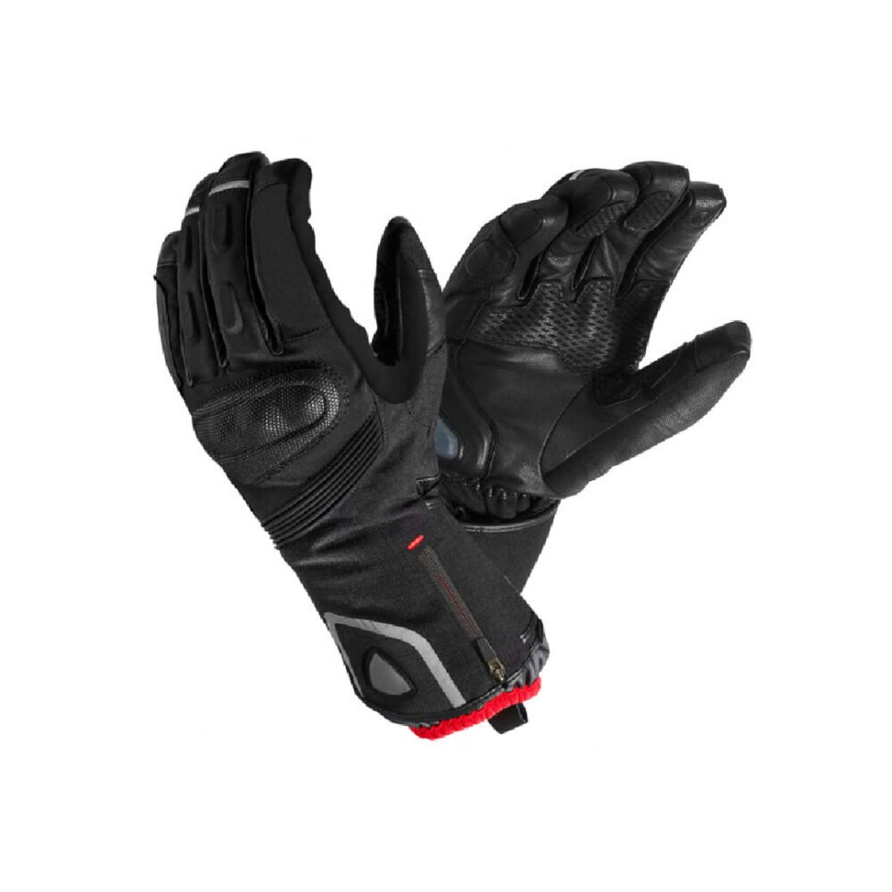 Black Long-Cuff Motorcycle Gloves| Motorbike Glove | 200.13