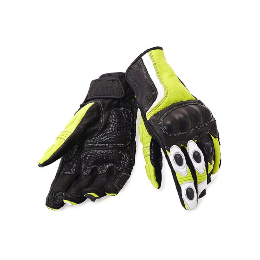 Hi-Vis Motorcycle Gloves | Motorbike Glove | 200.2