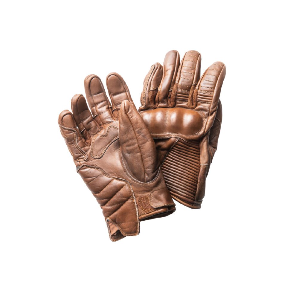 Brown Leather Motorcycle Gloves | Motorbike Glove | 200.18