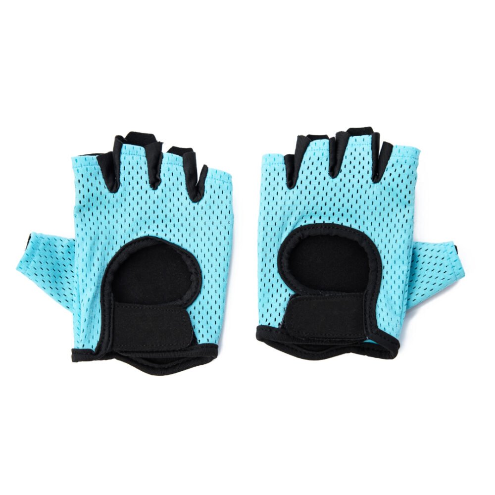 Blizzard Blue Breathable Cycling Gloves | 100.8