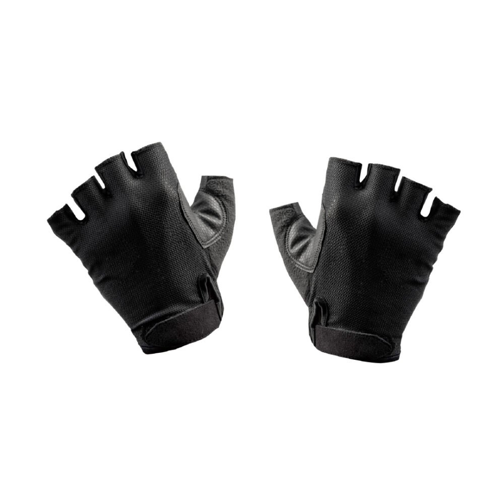 Premium Black Cycling Gloves | 100.7